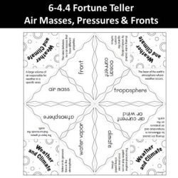 Air masses and fronts worksheet