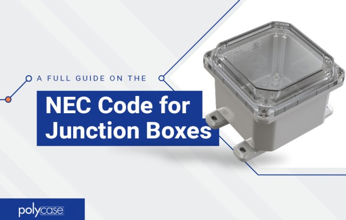 Nec code junction box accessibility