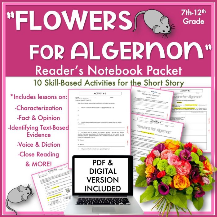 Flowers for algernon study guide pdf