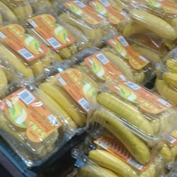 Five boxes of bananas sell for 30