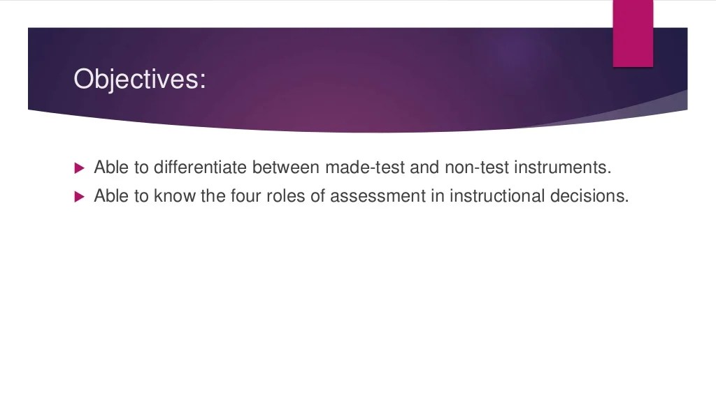 Lesson 3 general use test instruments