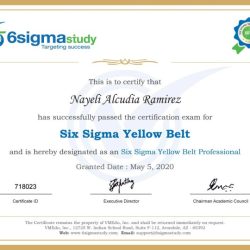 Six sigma yellow belt practice exam