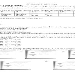 Ap statistics midterm exam questions and answers