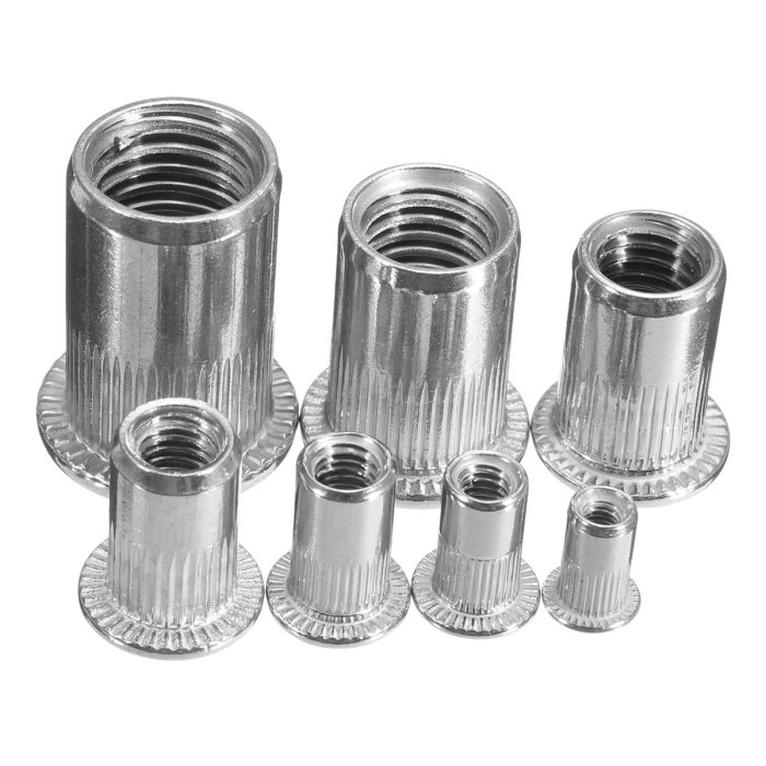 Rivet nutsert rivnut threaded nuts inserts rivets riv unavailable zinc