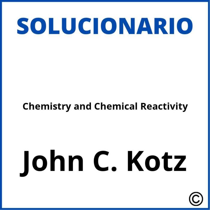 Chemistry and chemical reactivity 10th edition