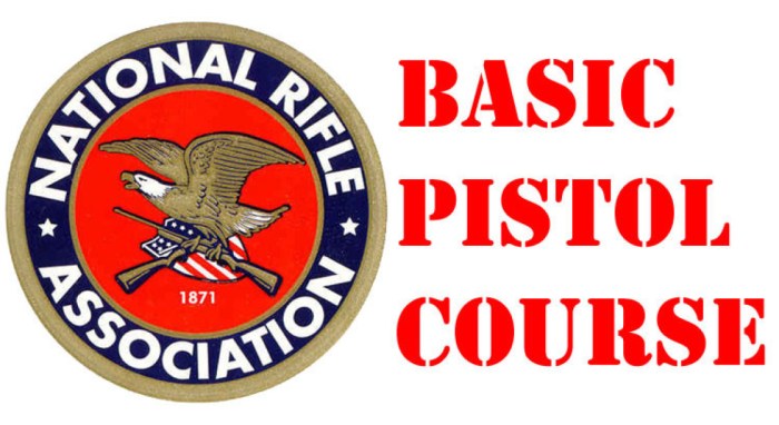 Nra basic pistol shooting course student examination answer key